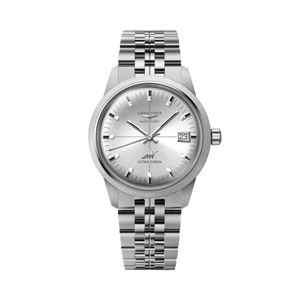 Ultra-Chron Classic 37Mm - Silver On Bracelet 1