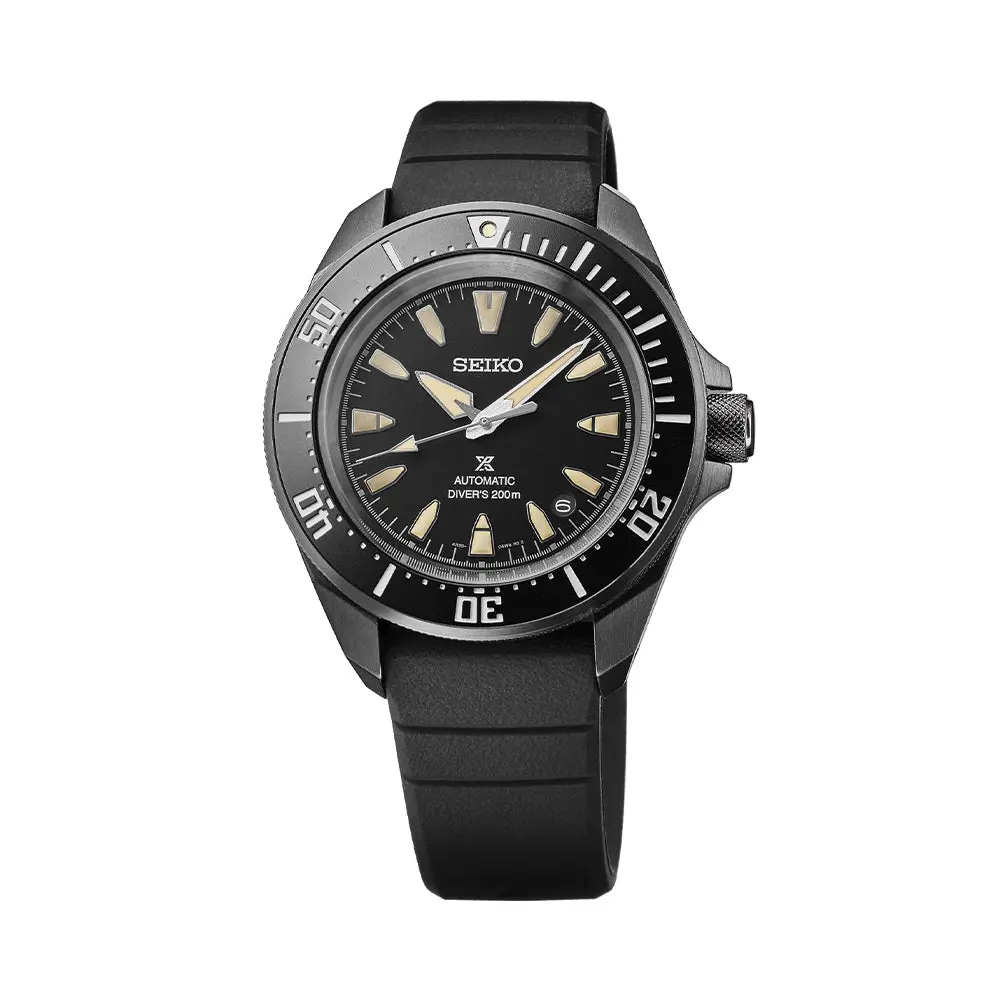 Srpl15 Prospex Samurai Diver 41.7Mm - Black On Rubber Strap 1