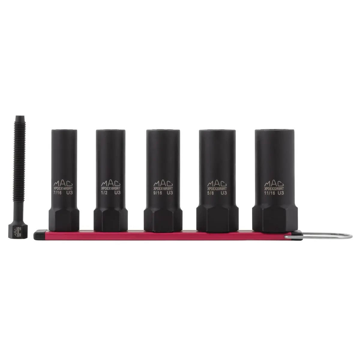 5-Pc 3/8" Drive R.B.R.T™ Sae Impact Foreign Object Removal (For) Deep Extractor Socket Set 1