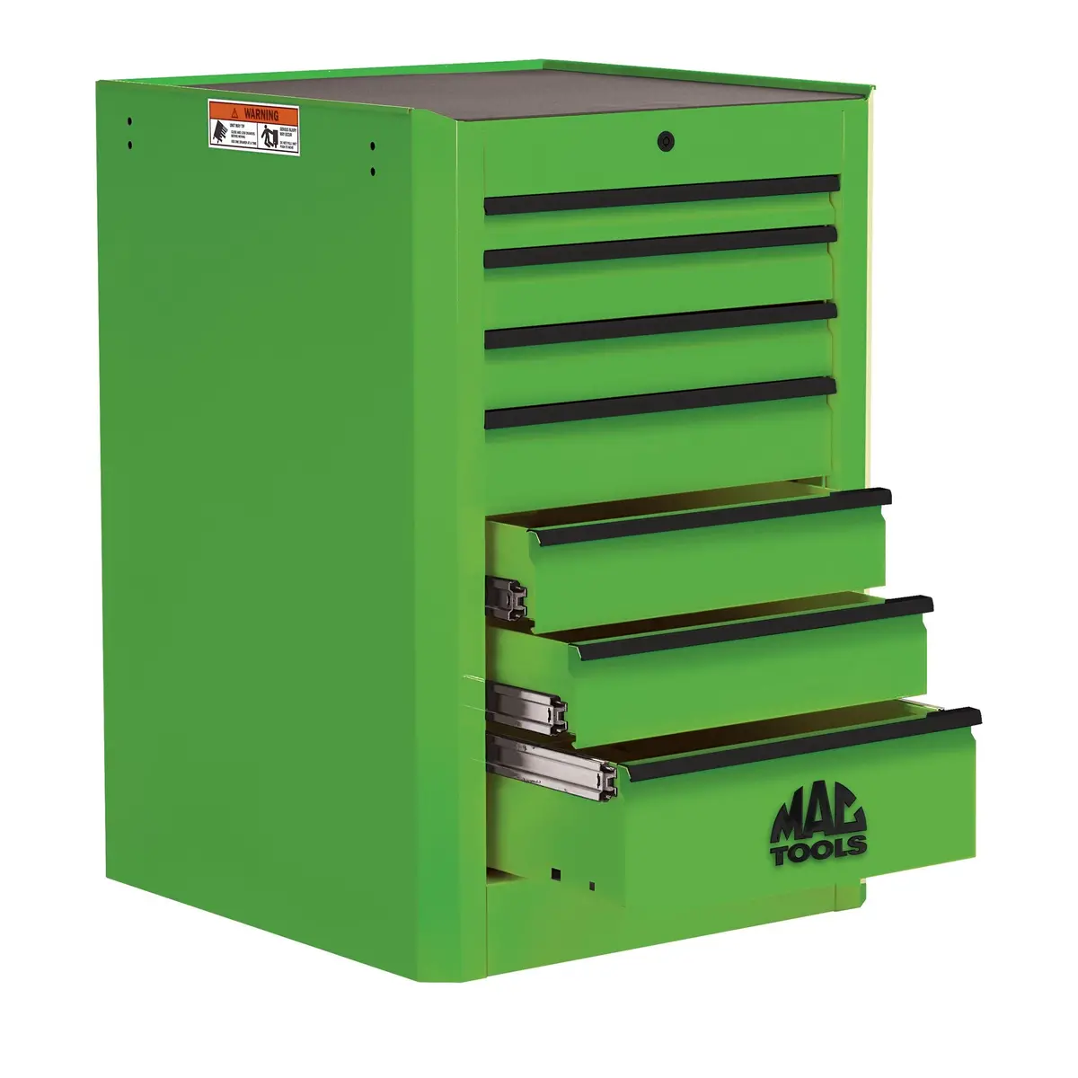 Macsimizer® 7-Drawer Side Box - Lime Green 1