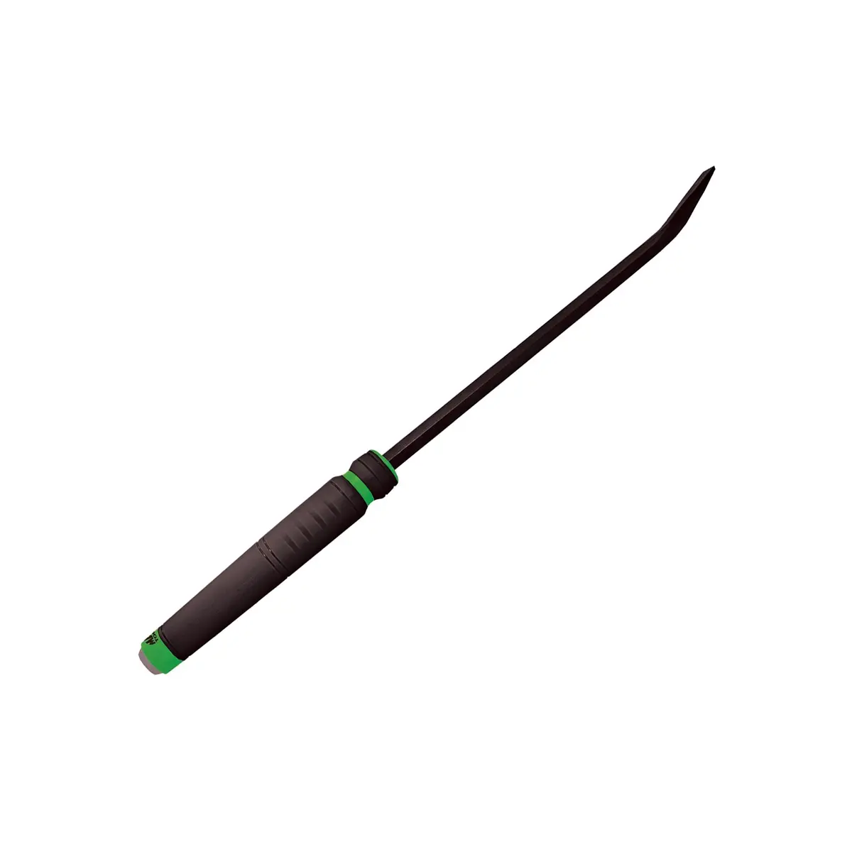Capped Comfort-Handle 1/2" Curved-Head Pry Bar 25" Green 1