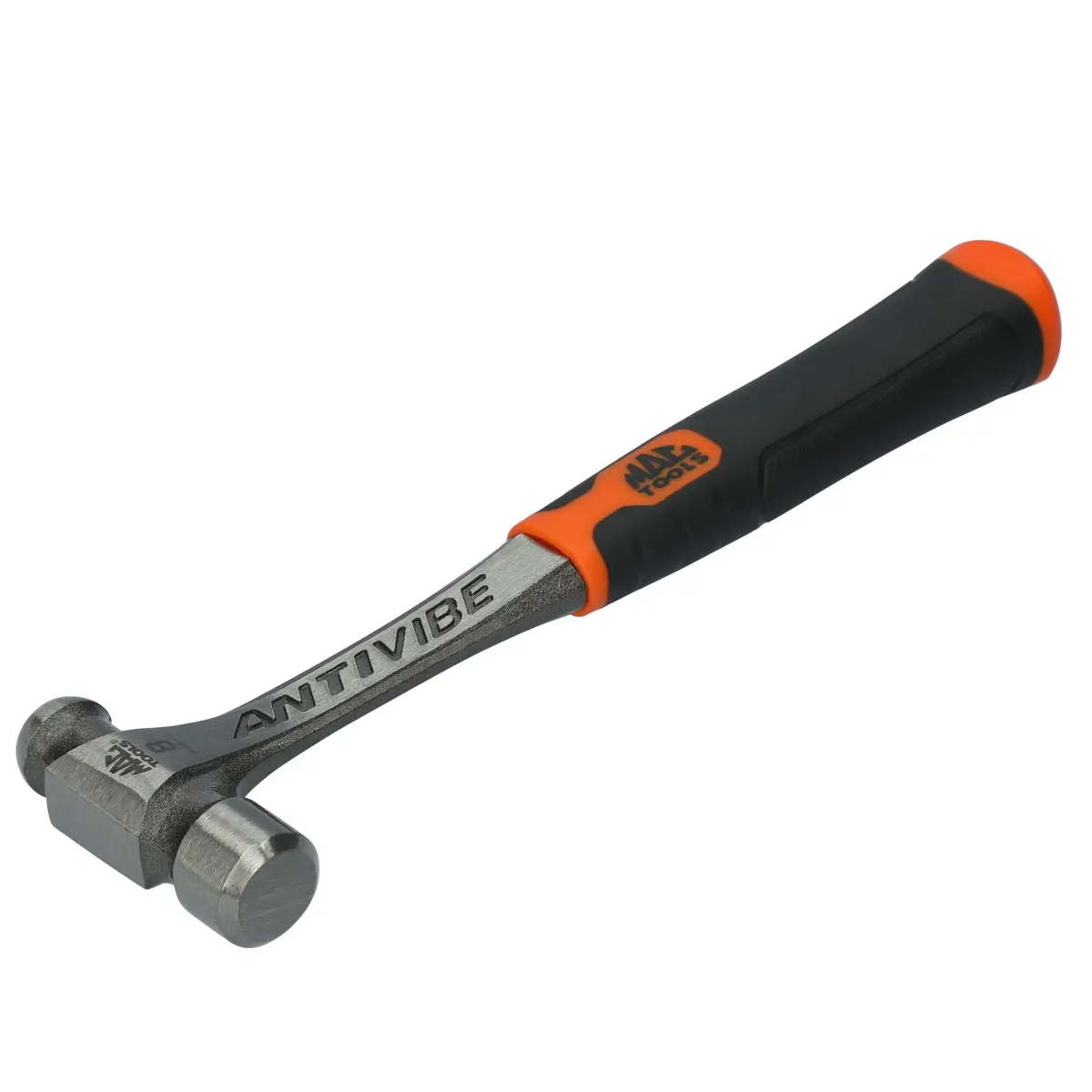 8 Oz. Anti-Vibe® Ball Peen Hammer - Hi-Vis Orange 1