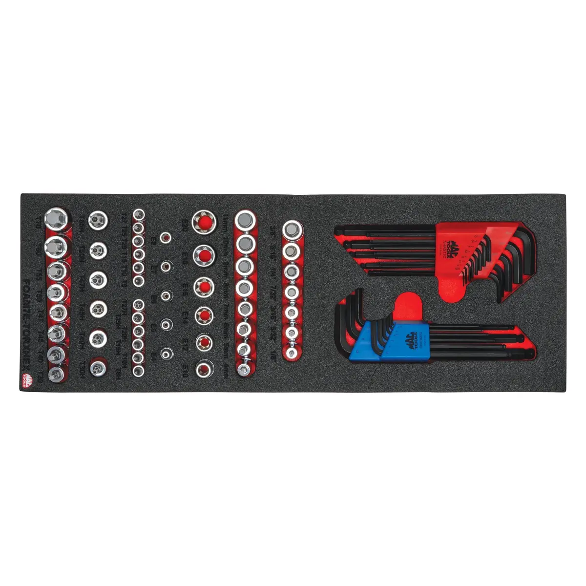 73-Pc. Torx Hex Foam Set 1