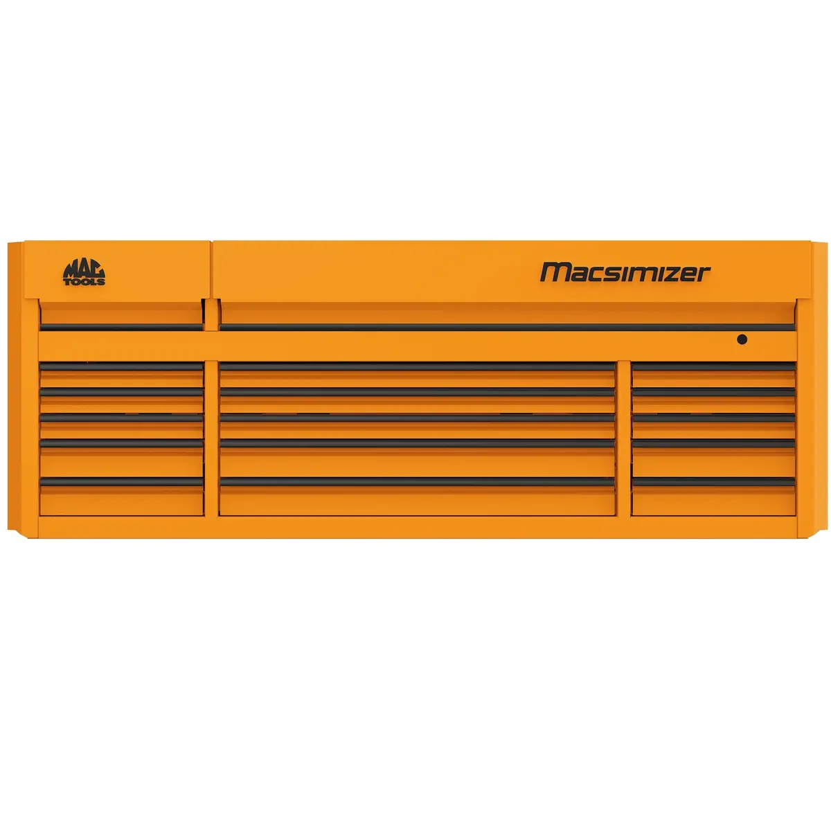 Macsimizer® 15-Drawer Top Chest - Fireball Orange 1