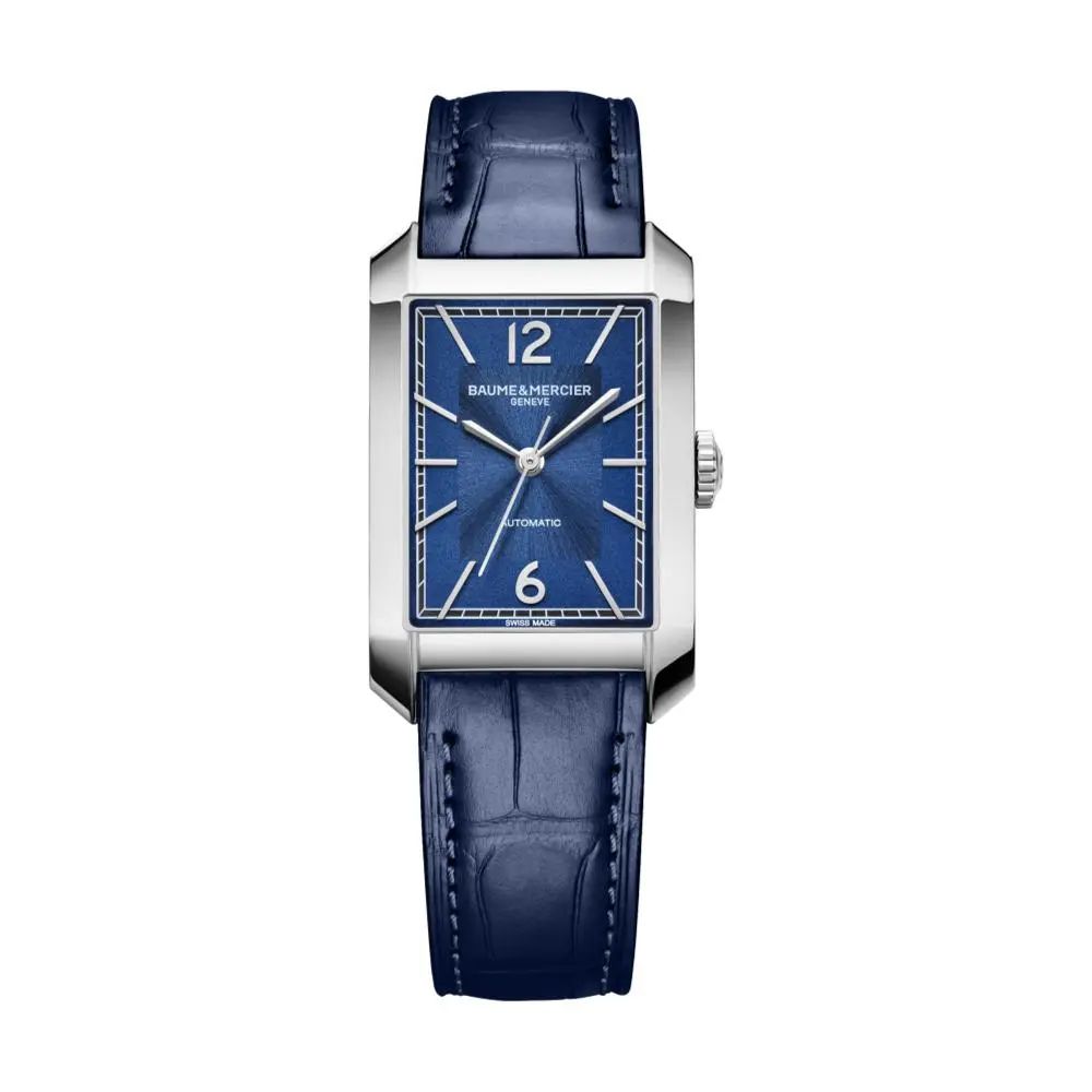 Hampton 10732 Automatic 43Mm - Blue On Leather Strap 1
