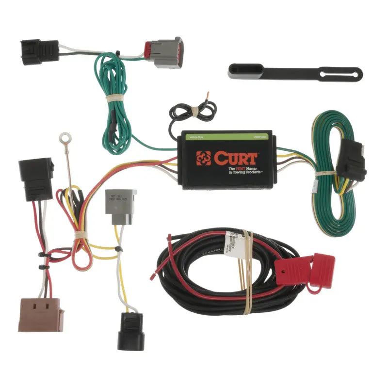 Curt Custom Wiring Harness – Mazda 6 (2009–2013), 4-Way Flat Trailer Output 1