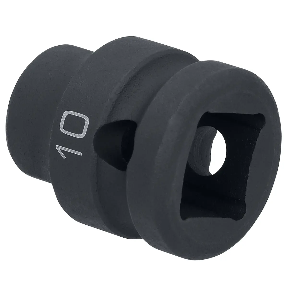 1/2" Drive 6 Pt. Stubby Impact Socket - 10Mm 1