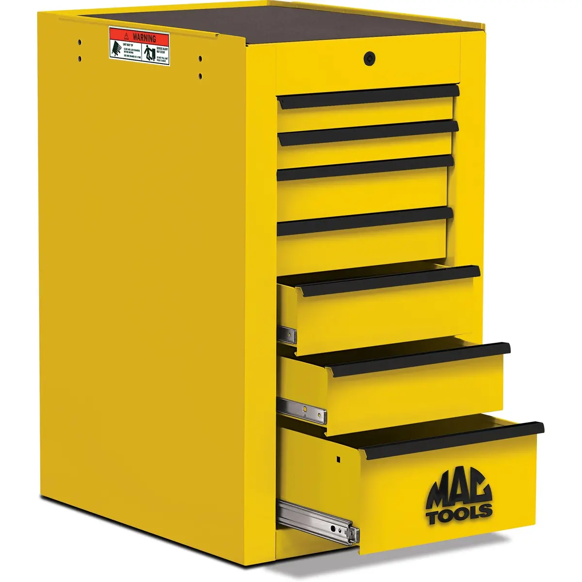 Tech™ Series 7-Drawer Side Cabinet - Sunburst Yellow 1