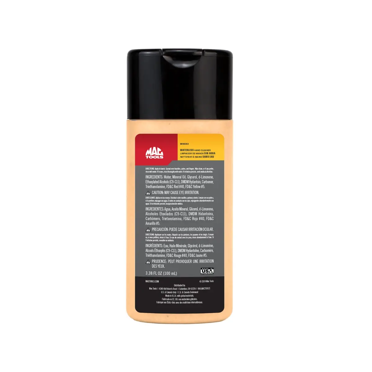 100 Ml Waterless Hand Cleaner 1