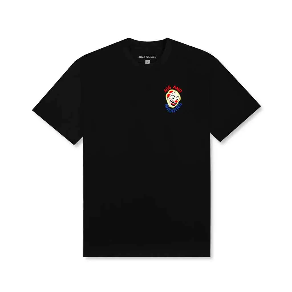 40S & Shorties Clowning S/S Tee - Black 1