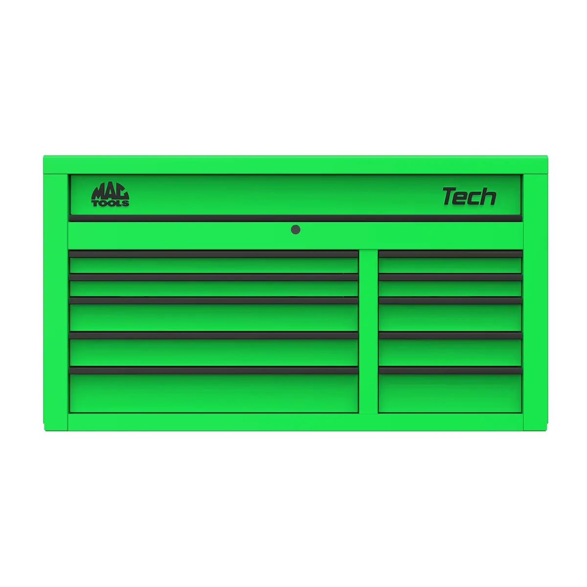 Tech™ Series 10-Drawer Top Chest - Lime Green 1