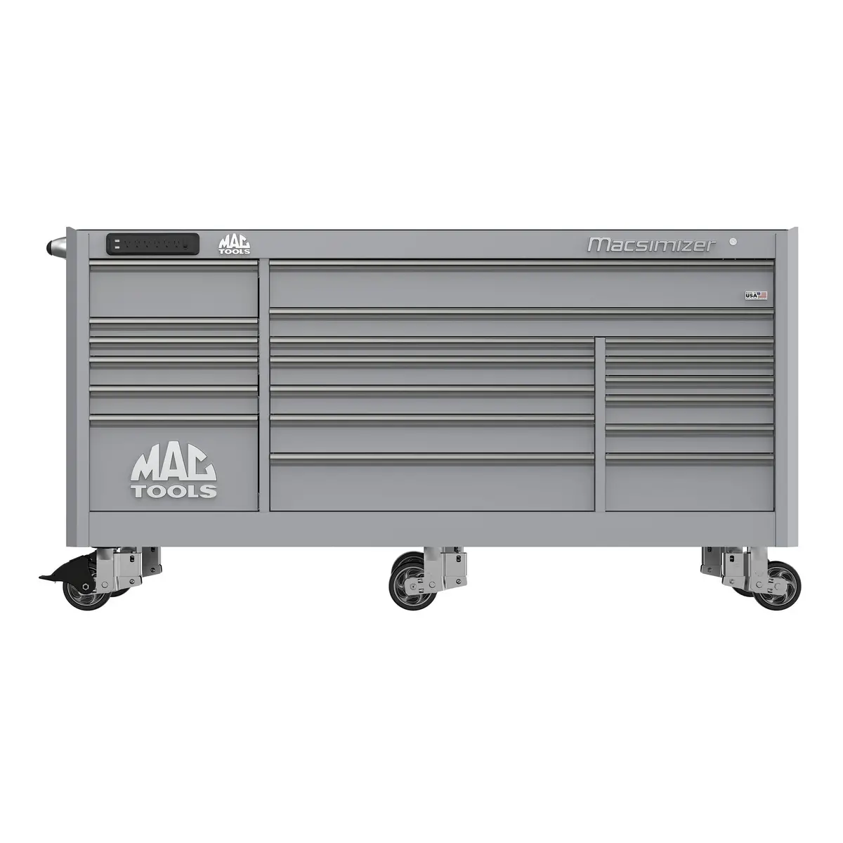 Macsimizer® 19-Drawer Workstation - Mica Gray 1
