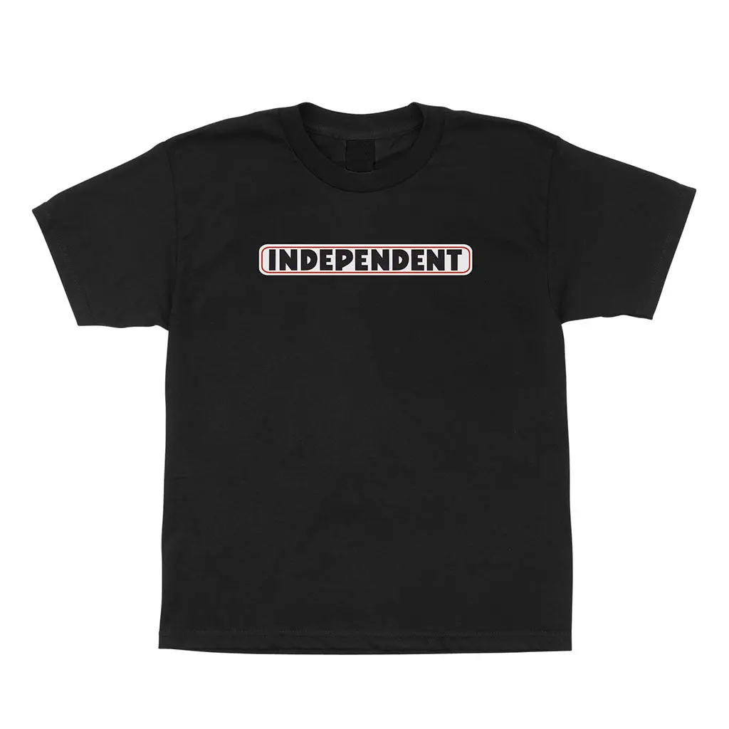 Independent Youth Bar Logo S/S Tee - Black 1