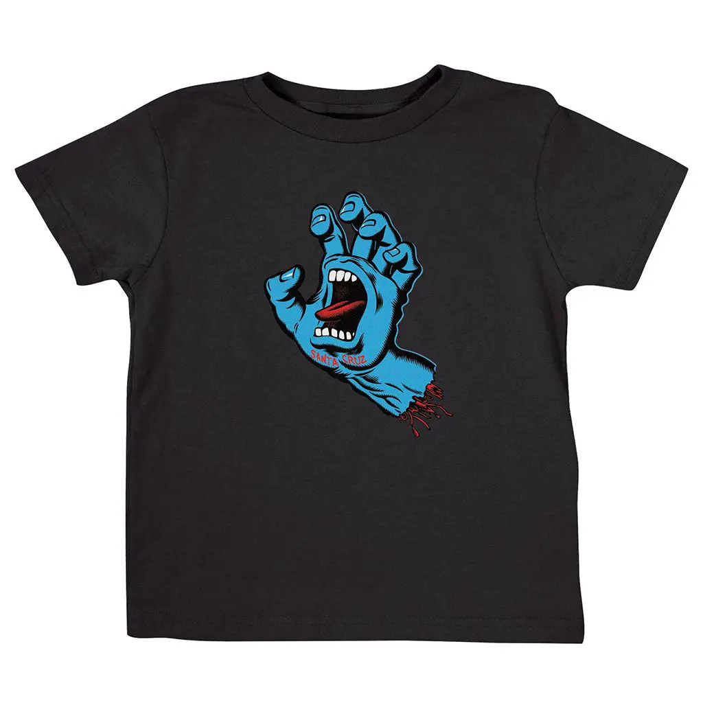 Santa Cruz Youth Screaming Hand Tee - Black 1