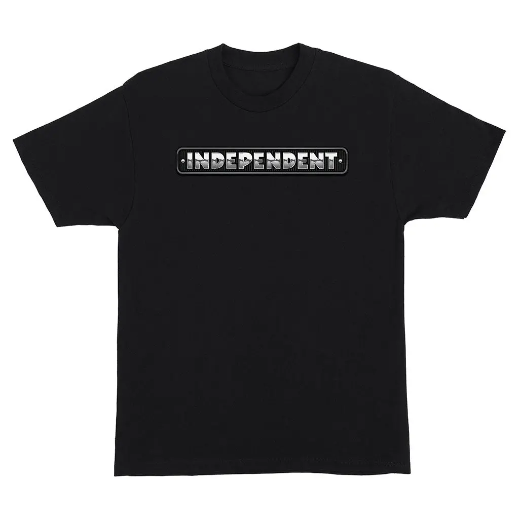 Independent Chrome Bar S/S Tee - Black 1