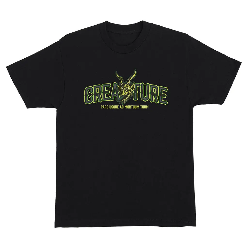 Creature Drop Out S/S Tee - Black 1