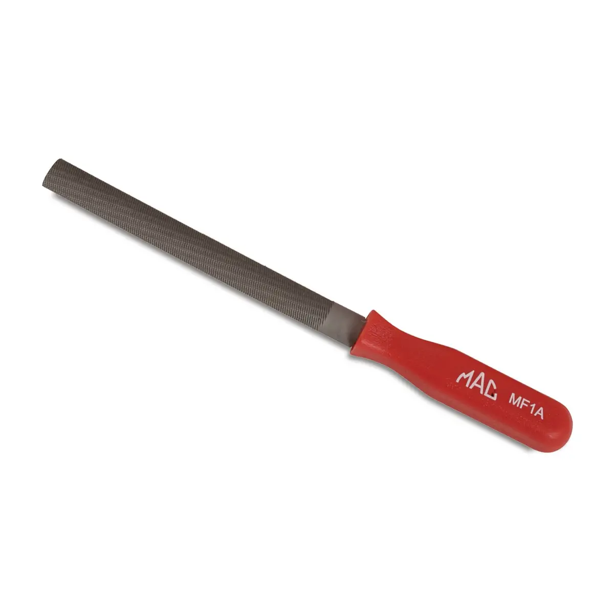 Comfort-Grip™ Mini Bastard Double-Cut Half-Round File 4" 1