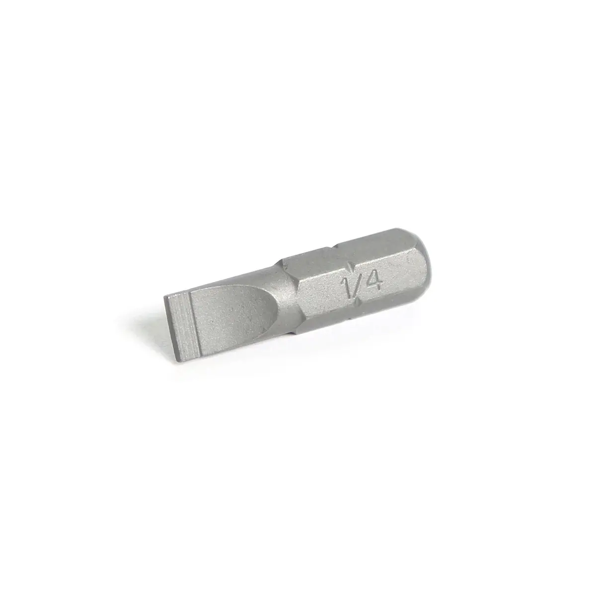 1/4" Hex Drive Slotted Bit 1" - 1/4" 1