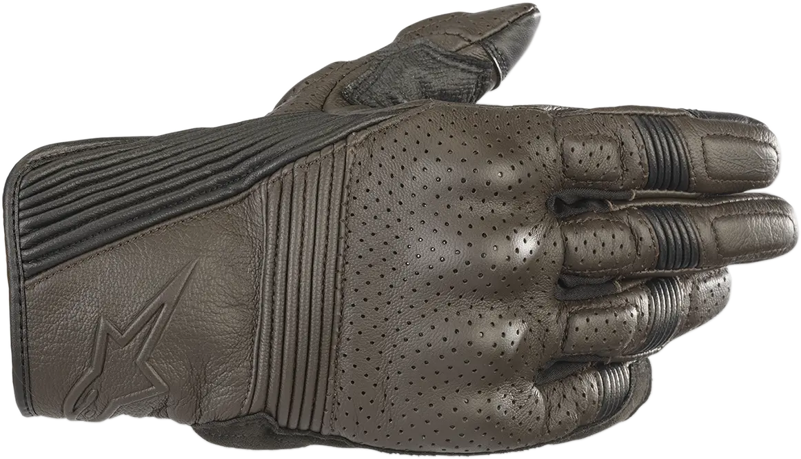 Alpinestars Mustang V2 Motorcycle Gloves – Brown/Black, Size Small (3566118-811-S) 1