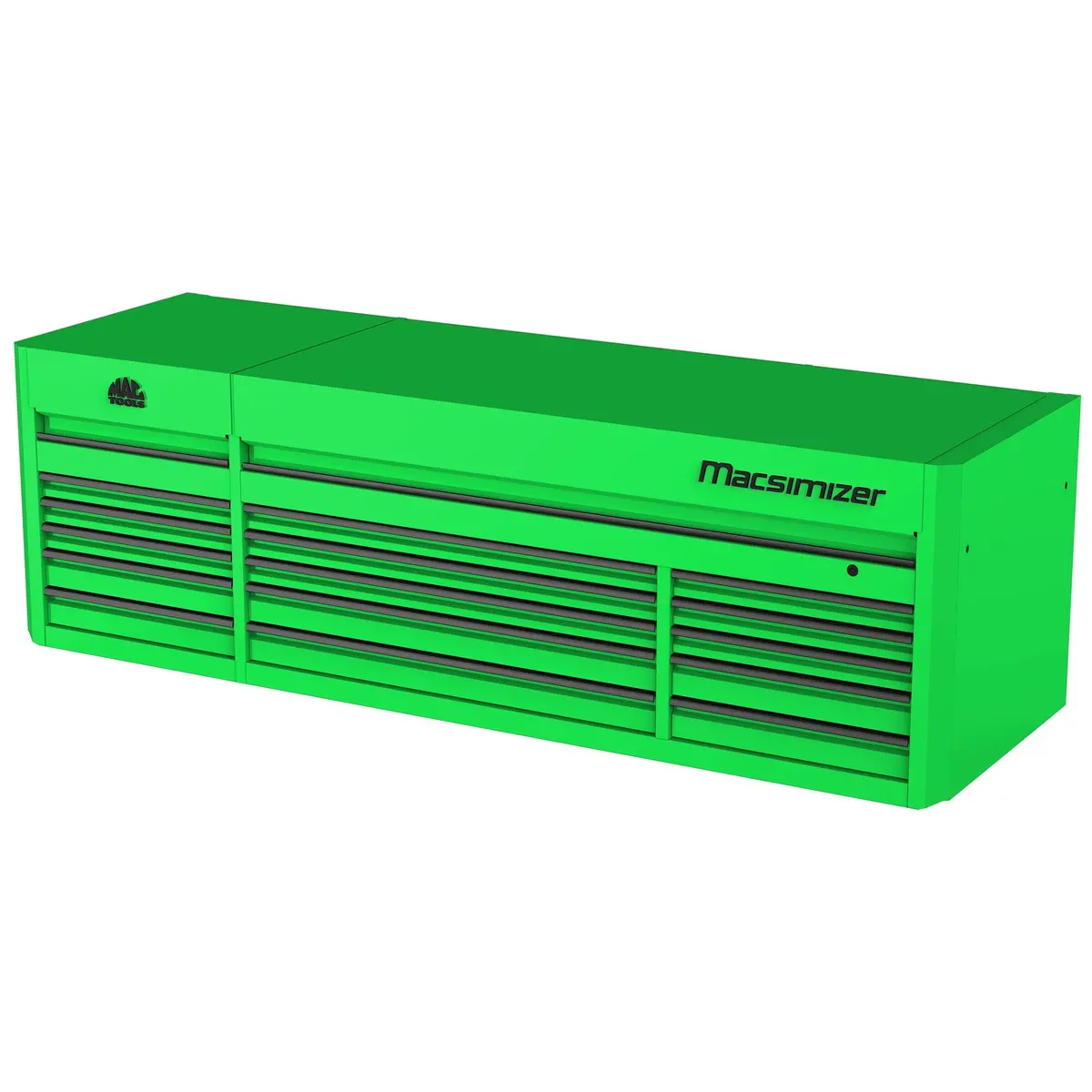 Macsimizer® 15-Drawer Top Chest - Lime Green 1