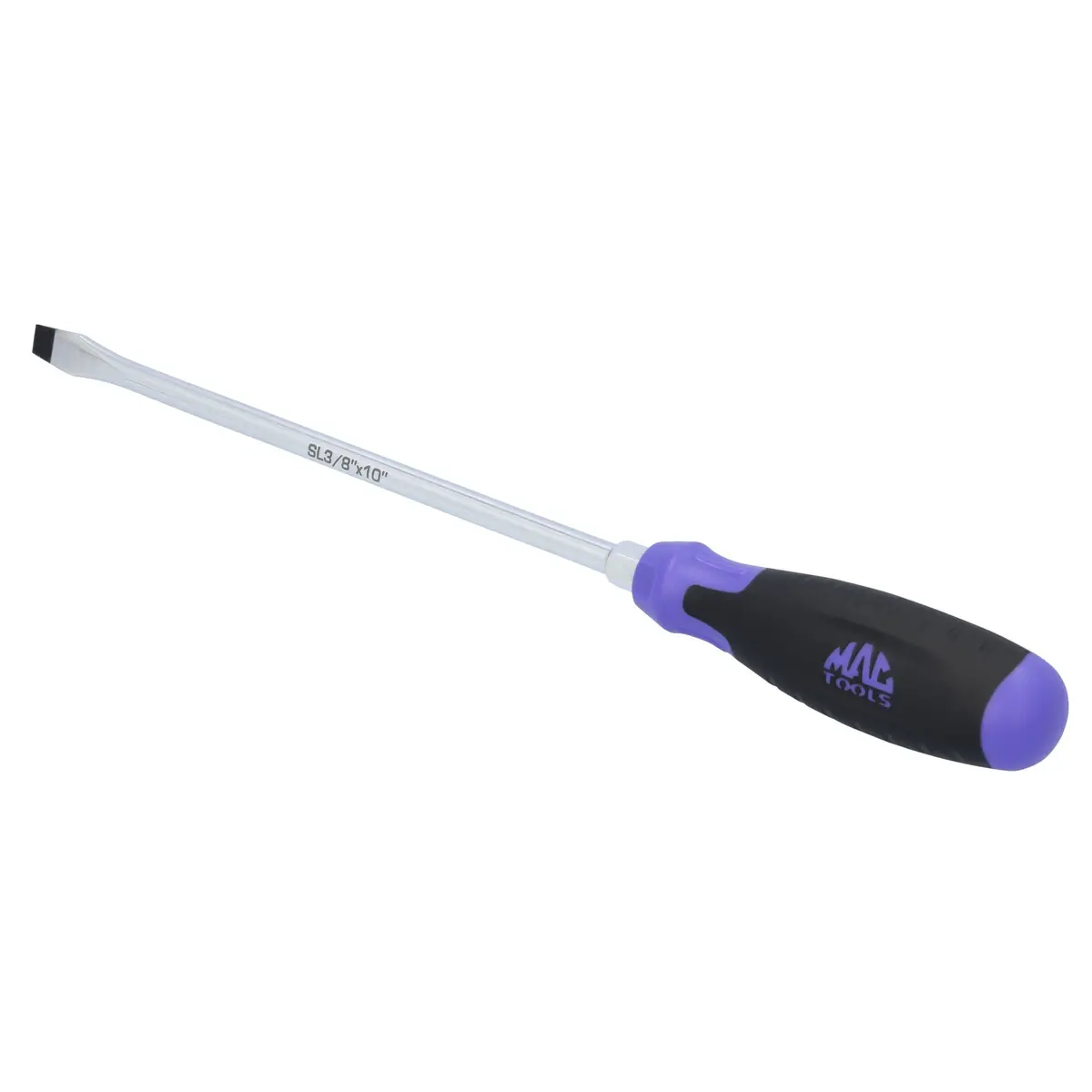 Sl 3/8’’ X 10’’ Slotted Screwdriver - Purple 1