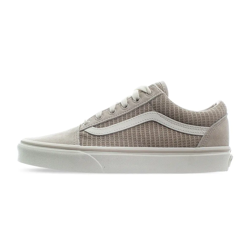 Vans Women's Old Skool Woven - Rainy Day/Snow White 1