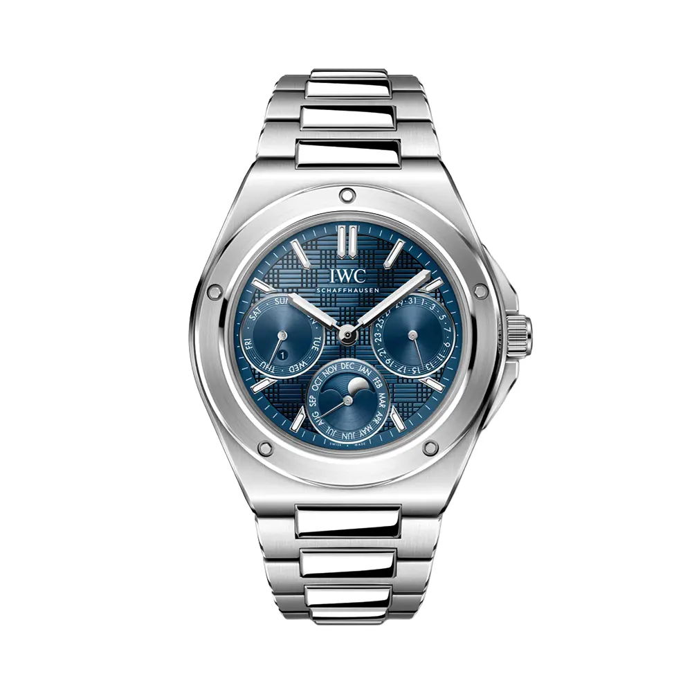 Ingenieur Perpetual Calendar 41Mm - Blue On Bracelet 1