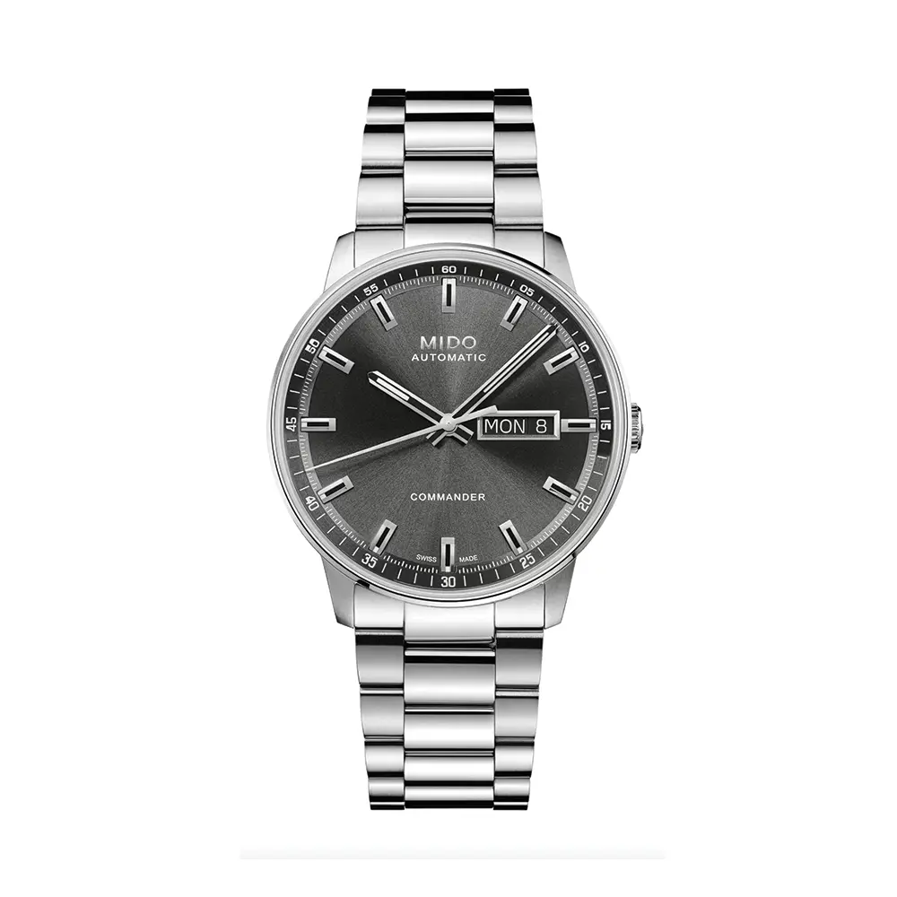 Commander Datoday 40Mm - Anthracite On Bracelet 1