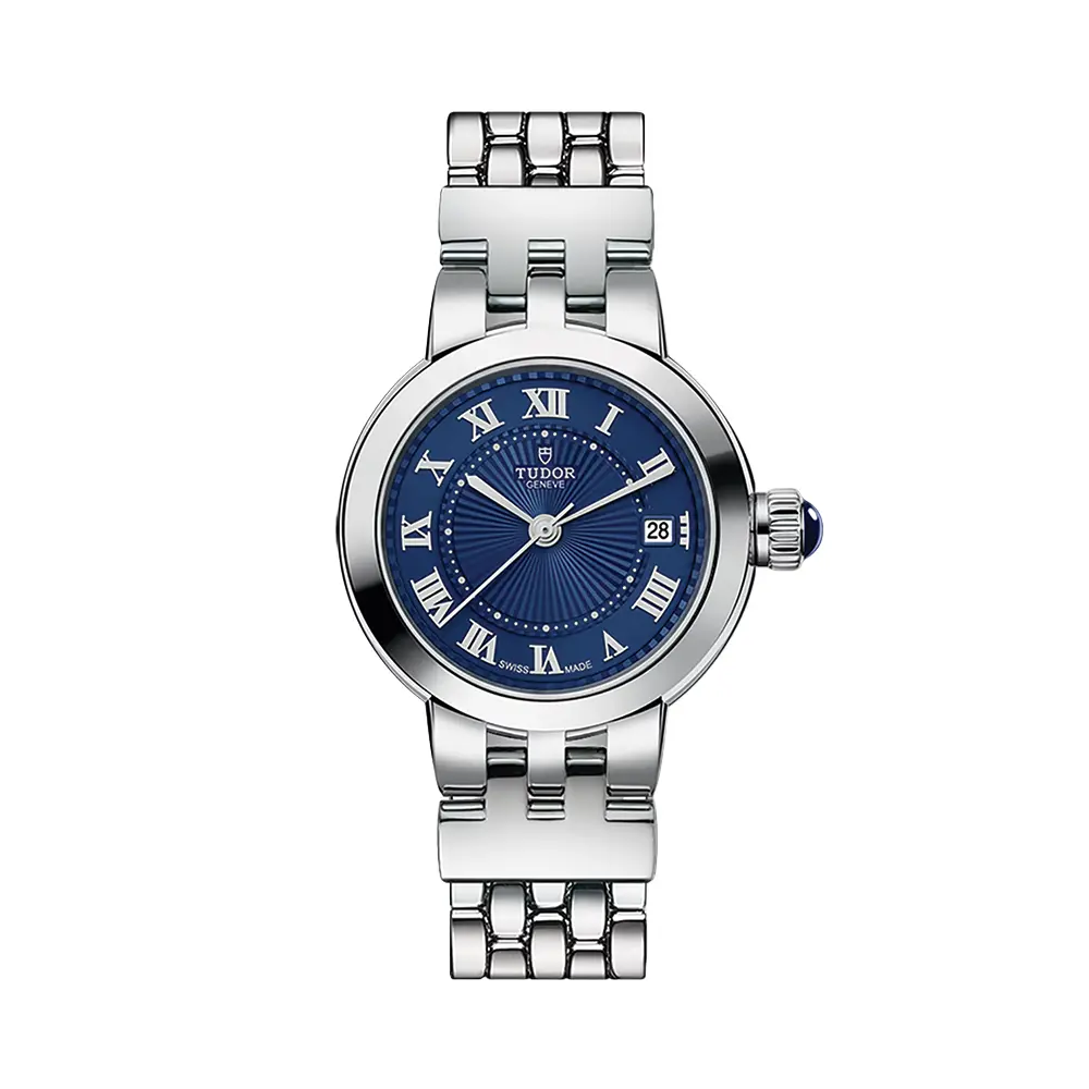 Clair De Rose 26Mm - Blue On Bracelet 1