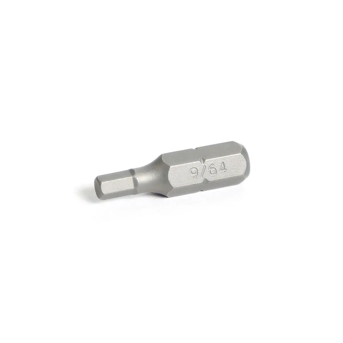 1/4" Hex Drive Hex Bit 1"- 9/64" 1