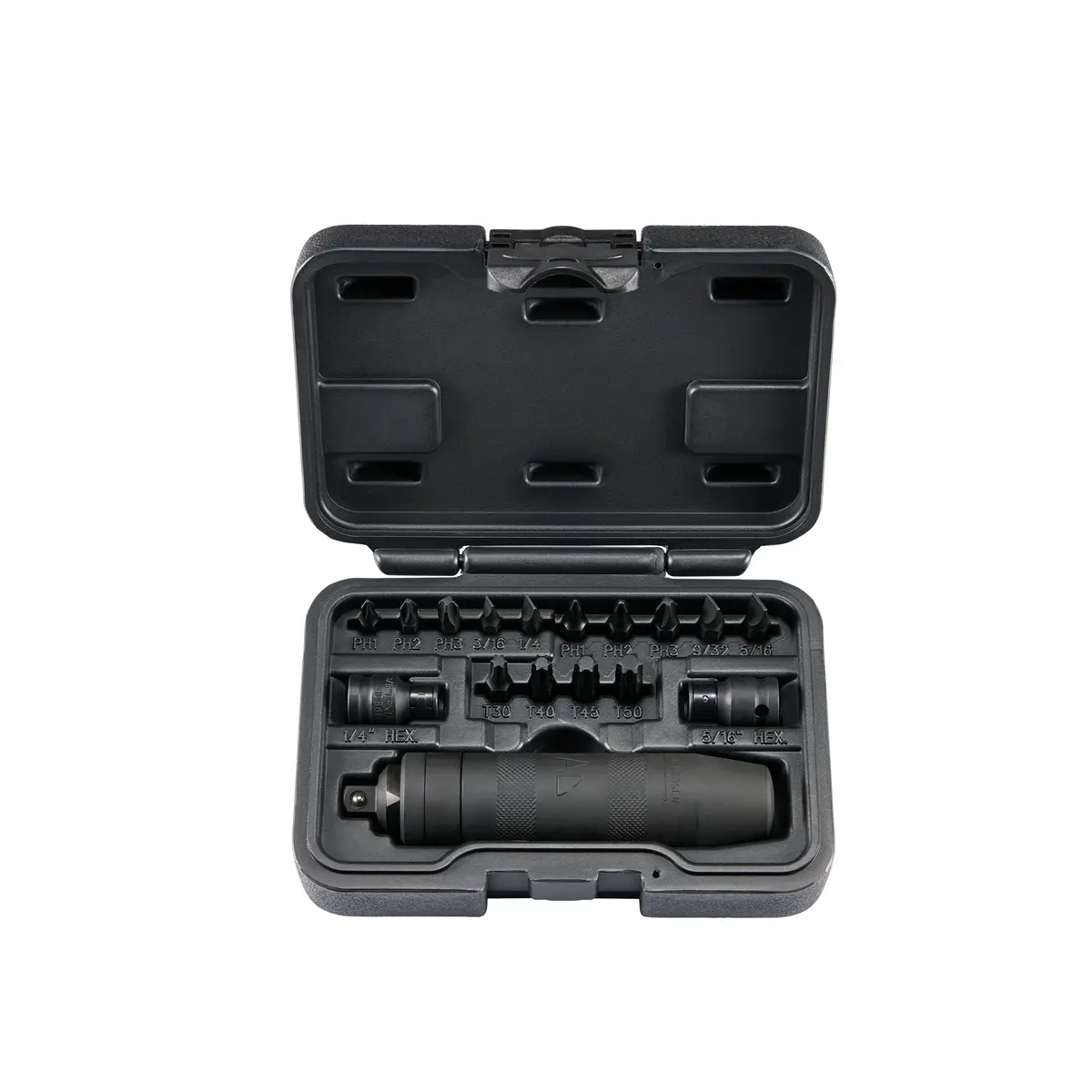 17-Pc. 3/8" Drive Hand Impact Bit Driver Set 1