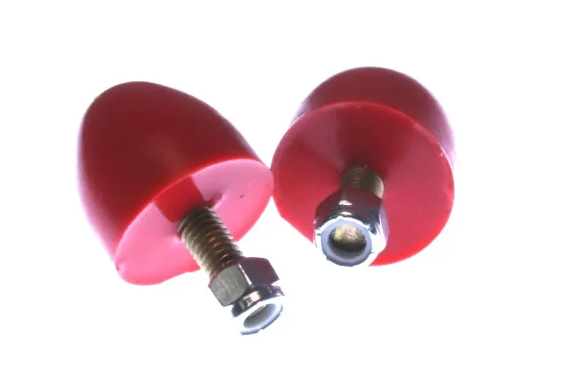 Energy Suspension Small General-Purpose Bump Stops – Pair, Red 1