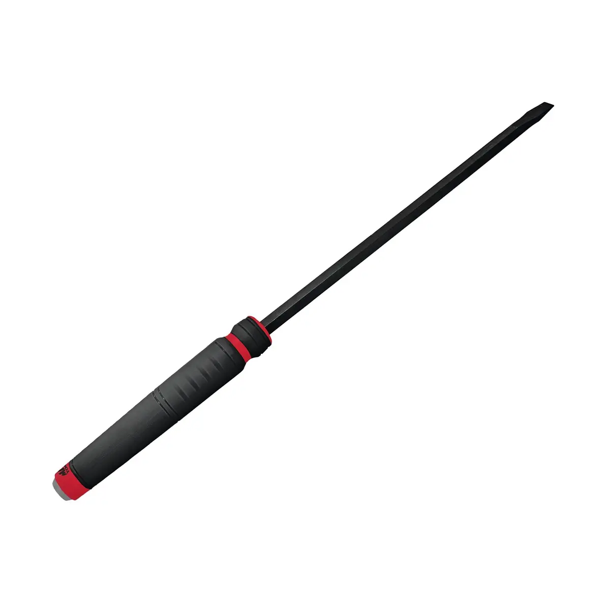 Capped Comfort-Handle 1/2" Straight-Head Pry Bar 25" Red 1
