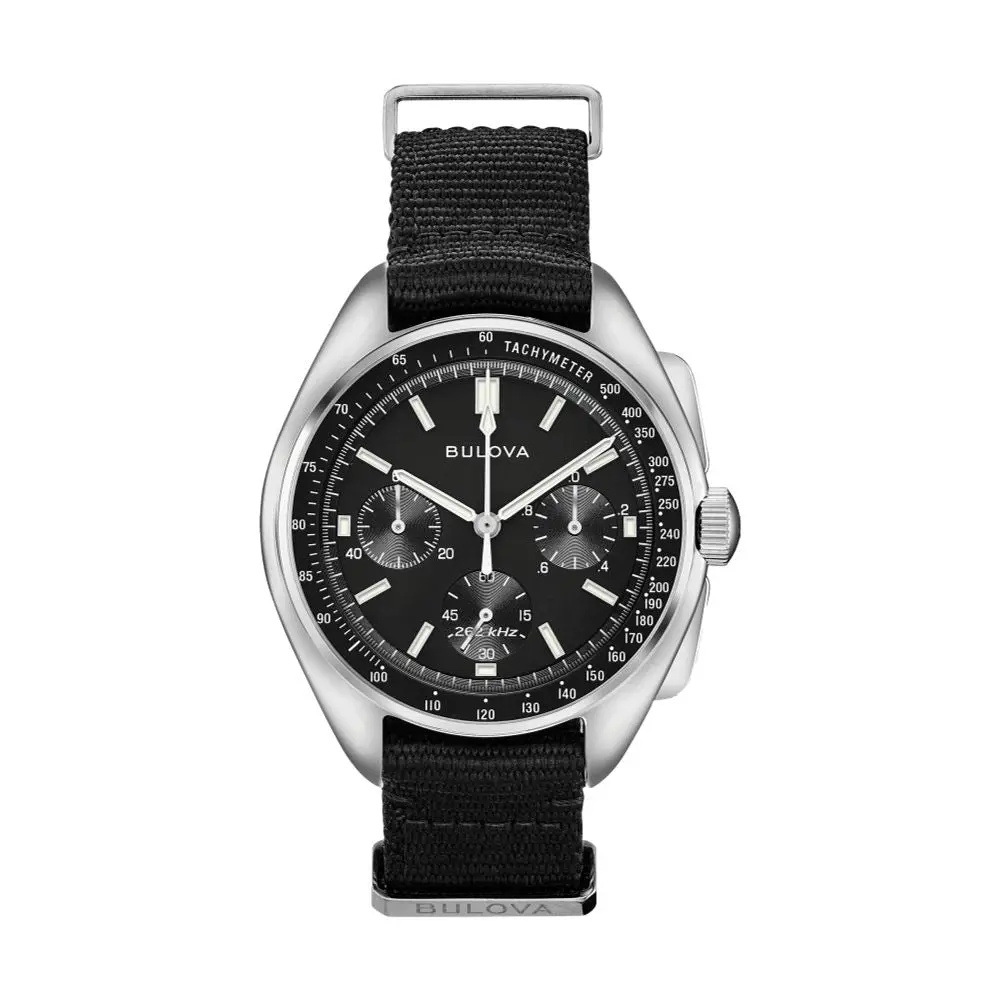 Lunar Pilot 45Mm - Black On One-Piece Strap 1