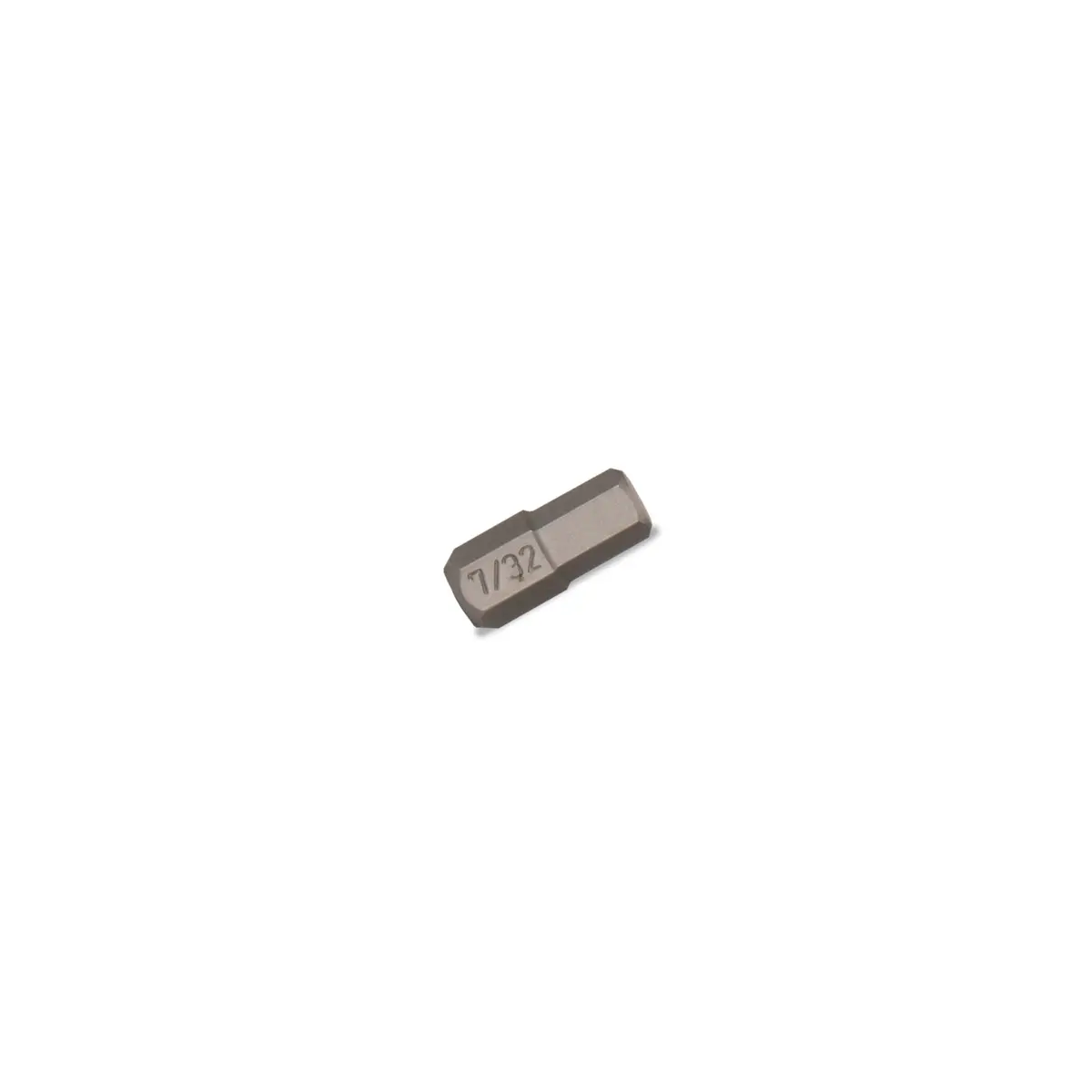 1/4" Hex Drive Stubby Hex Bit - 7/32" 1