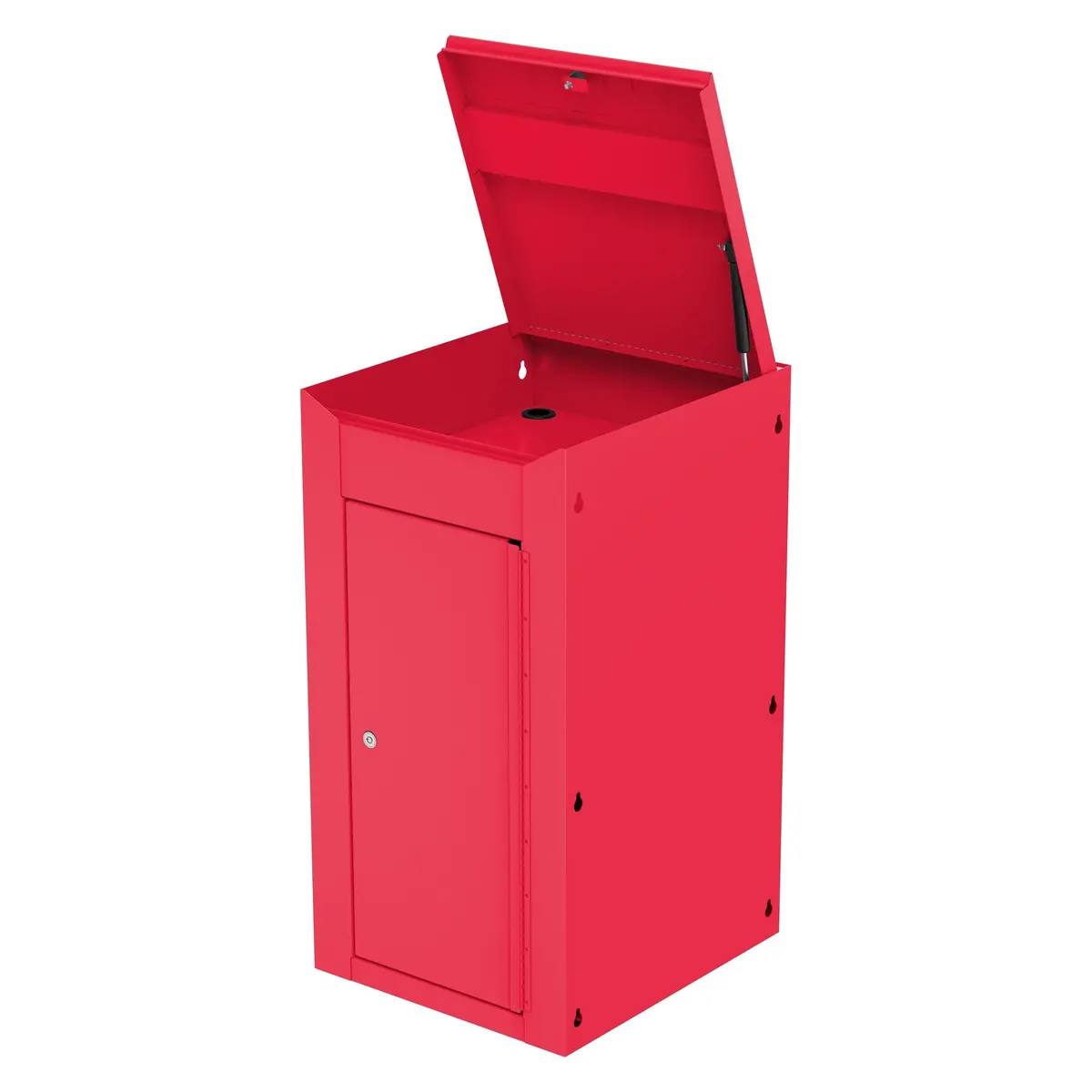 Side Cabinet For Uc3720 (Mb199) Carts - Firebrick Red 1
