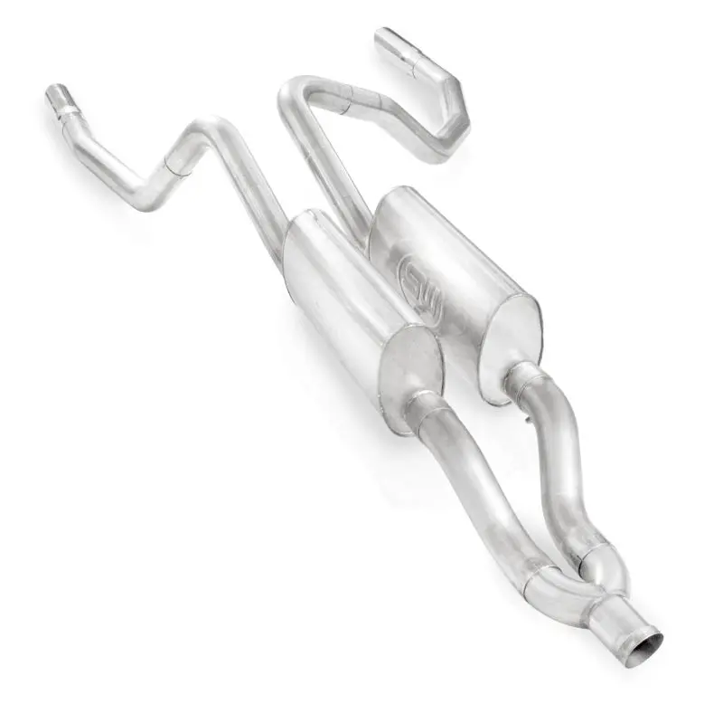 Stainless Works 3-Inch Truck Exhaust System With Y-Pipe And S-Tube Mufflers – For 2009–2016 Dodge Ram 5.7L (Under-Bumper Exit) 1