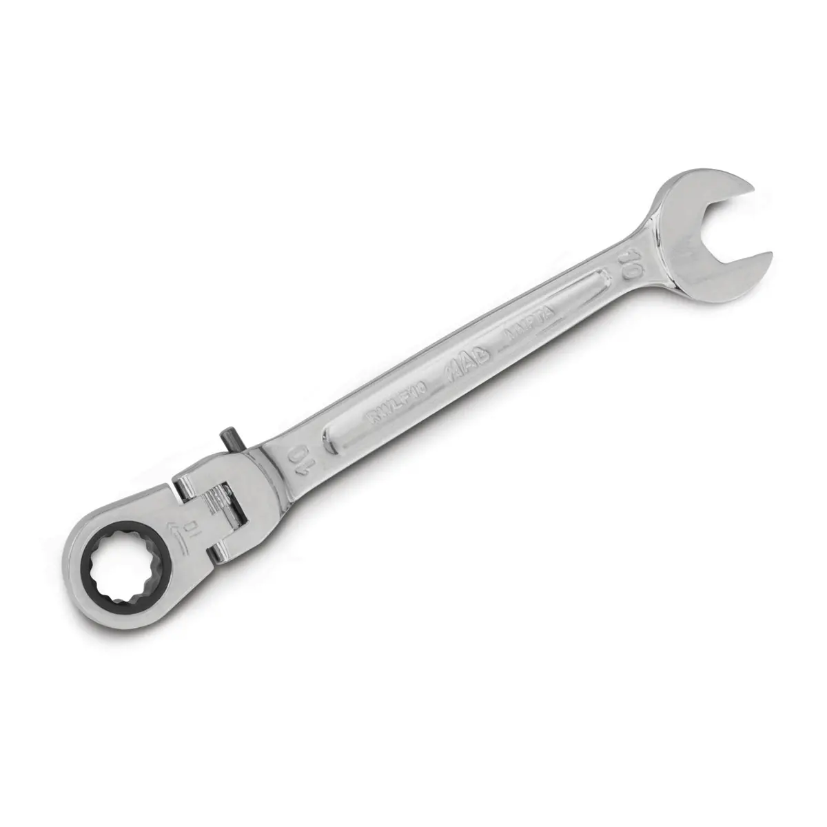 Flexible-Head Ratcheting Wrench 10Mm - 12-Pt. 1