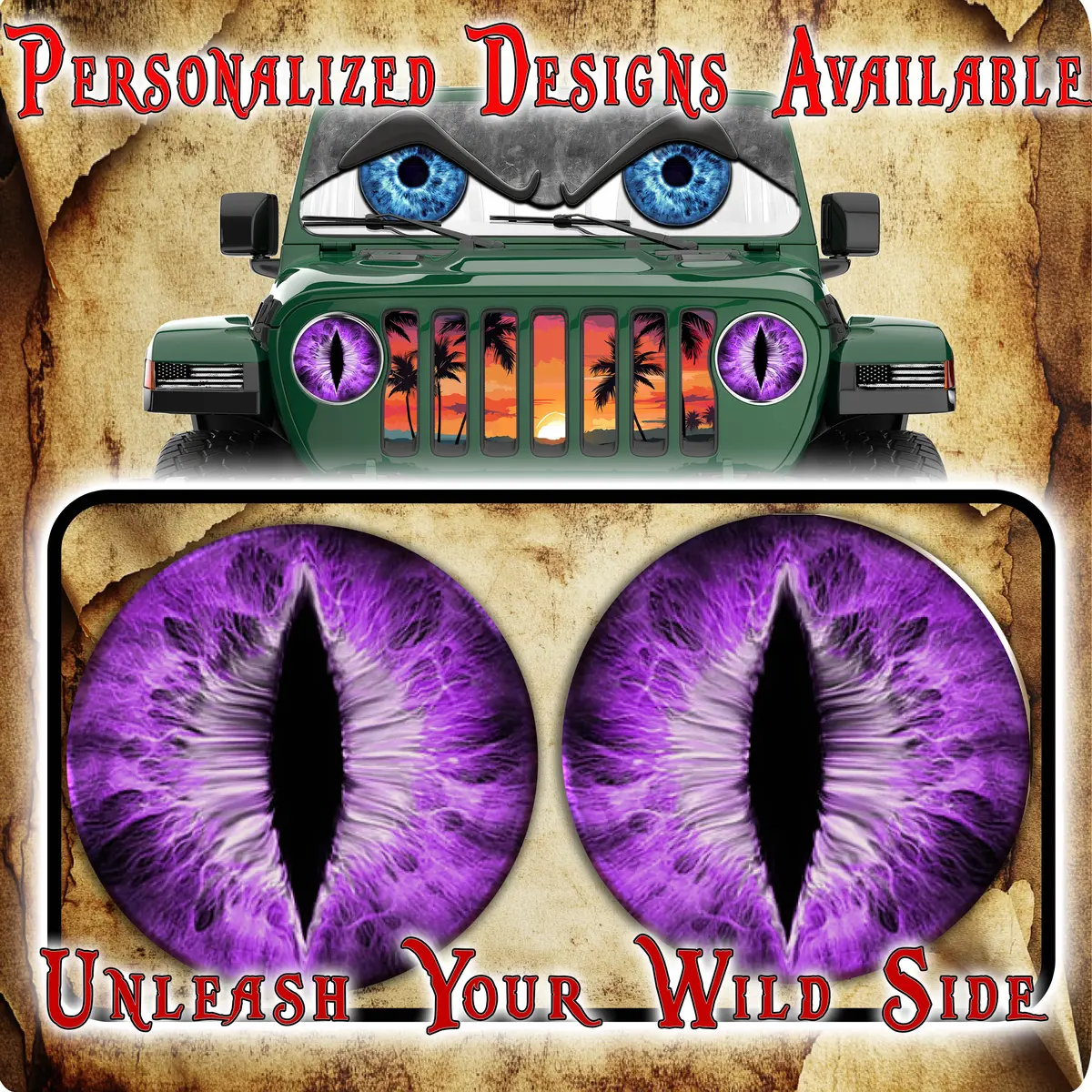 Purple Cat Eyes 51 1