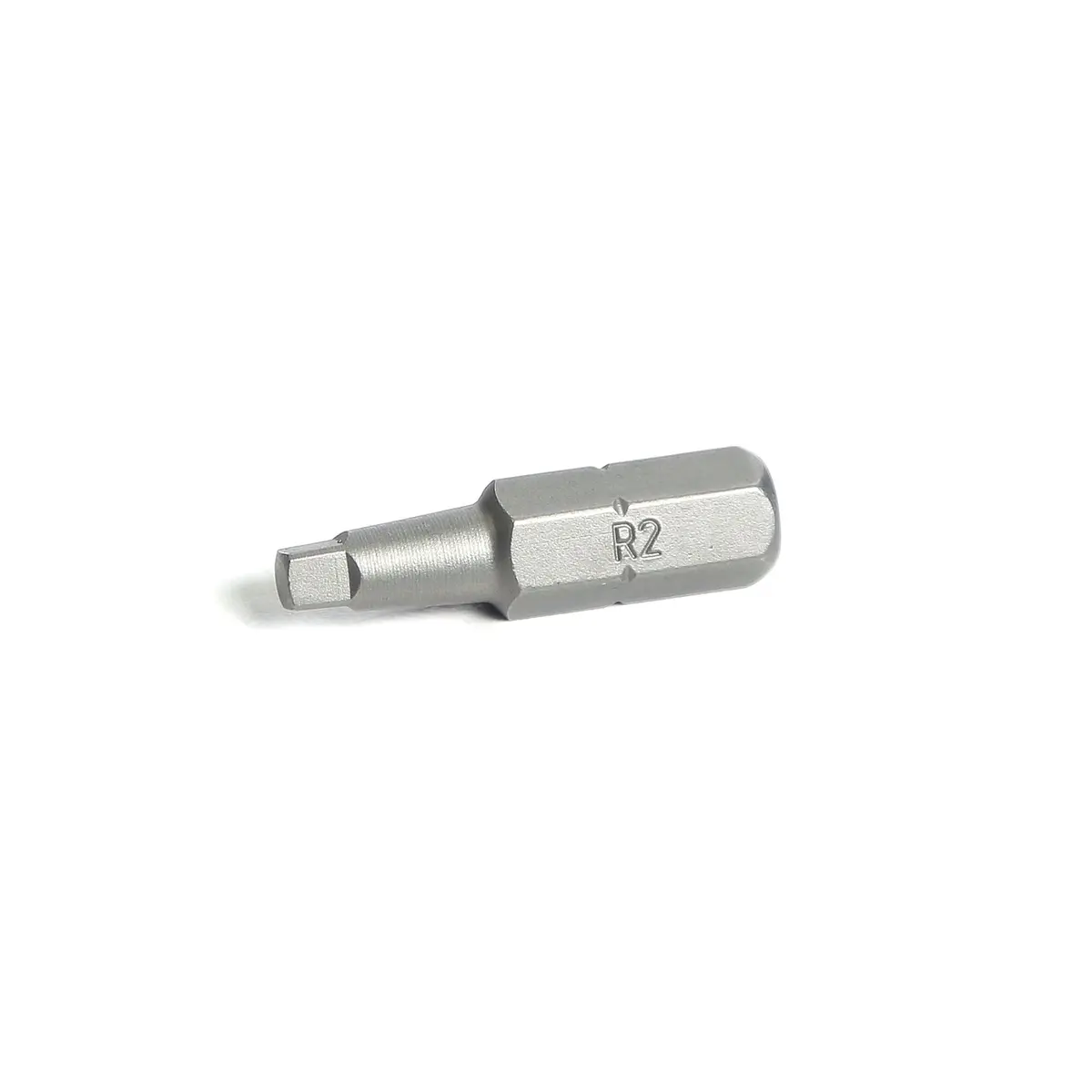 1/4" Hex Drive Square Bit 1" - #2 1