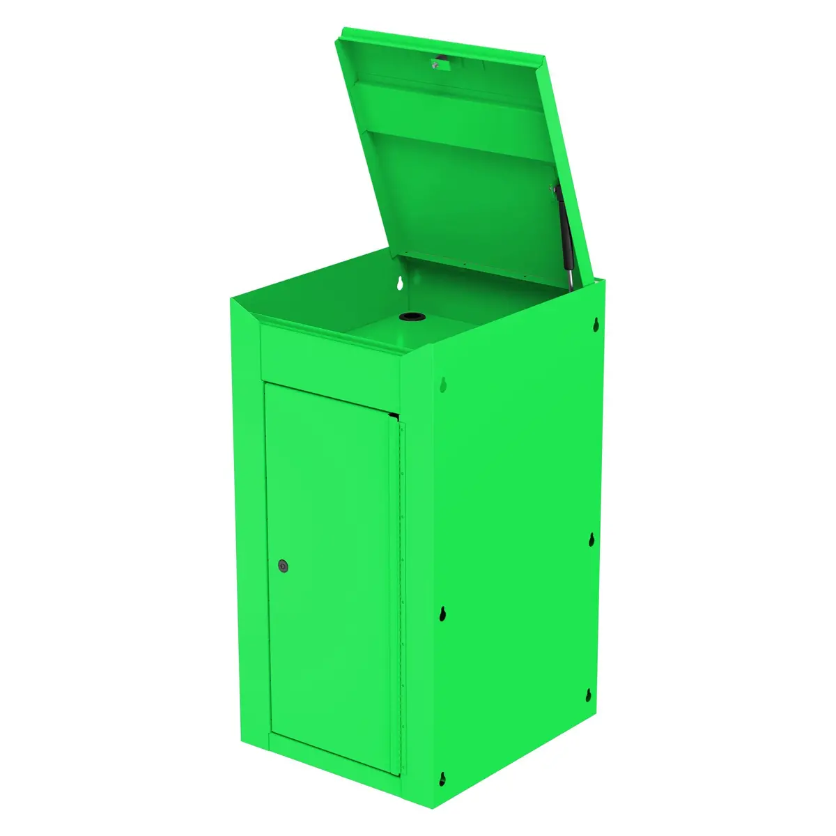 Side Cabinet For Uc3720 (Mb199) Carts - Lime Green 1