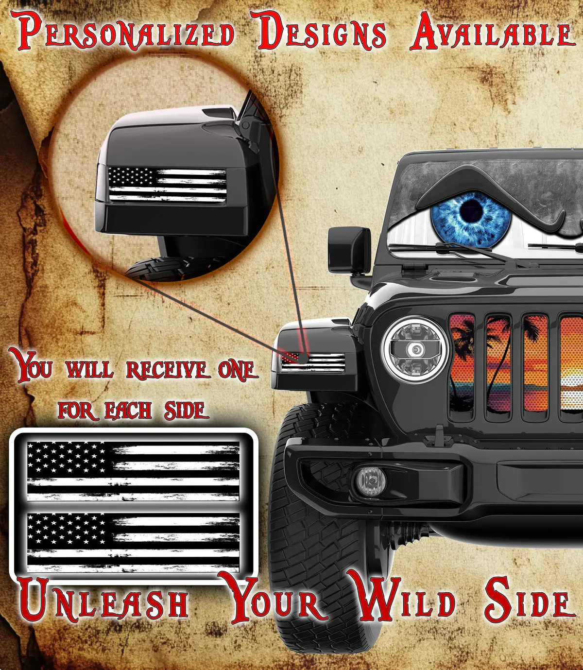 Black And White Flag Turn Signal 52 1