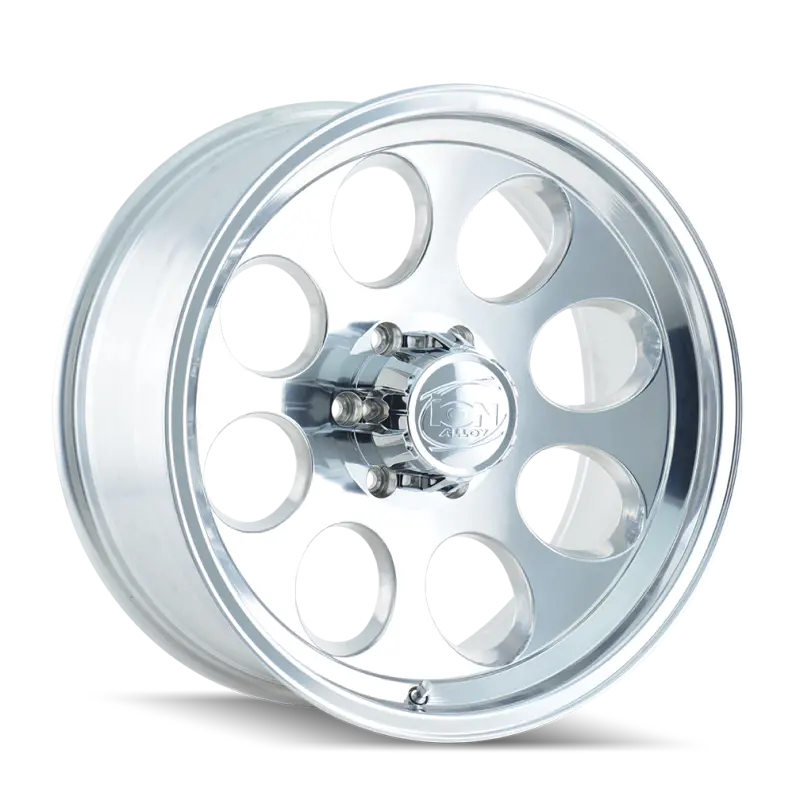 Ion Type 171 Polished Alloy Wheel – 16X8", 5X135 Bolt Pattern, -5Mm Offset, 87Mm Hub Bore 1