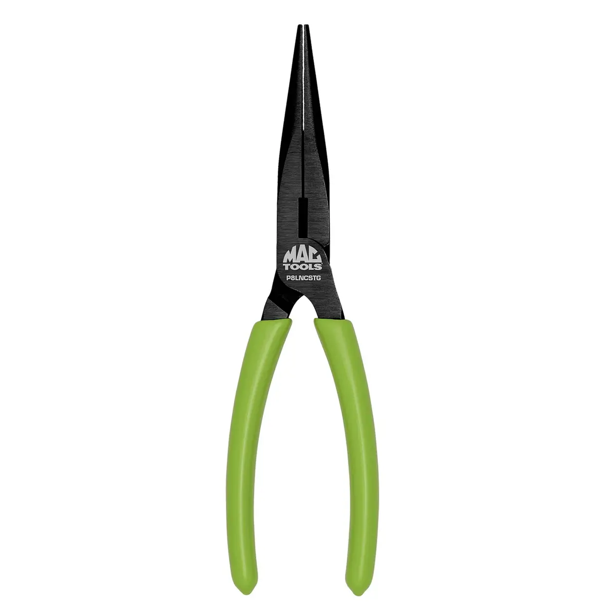 8" Long-Nose C.S.T. Pliers With Cutter Hi-Viz Green 1