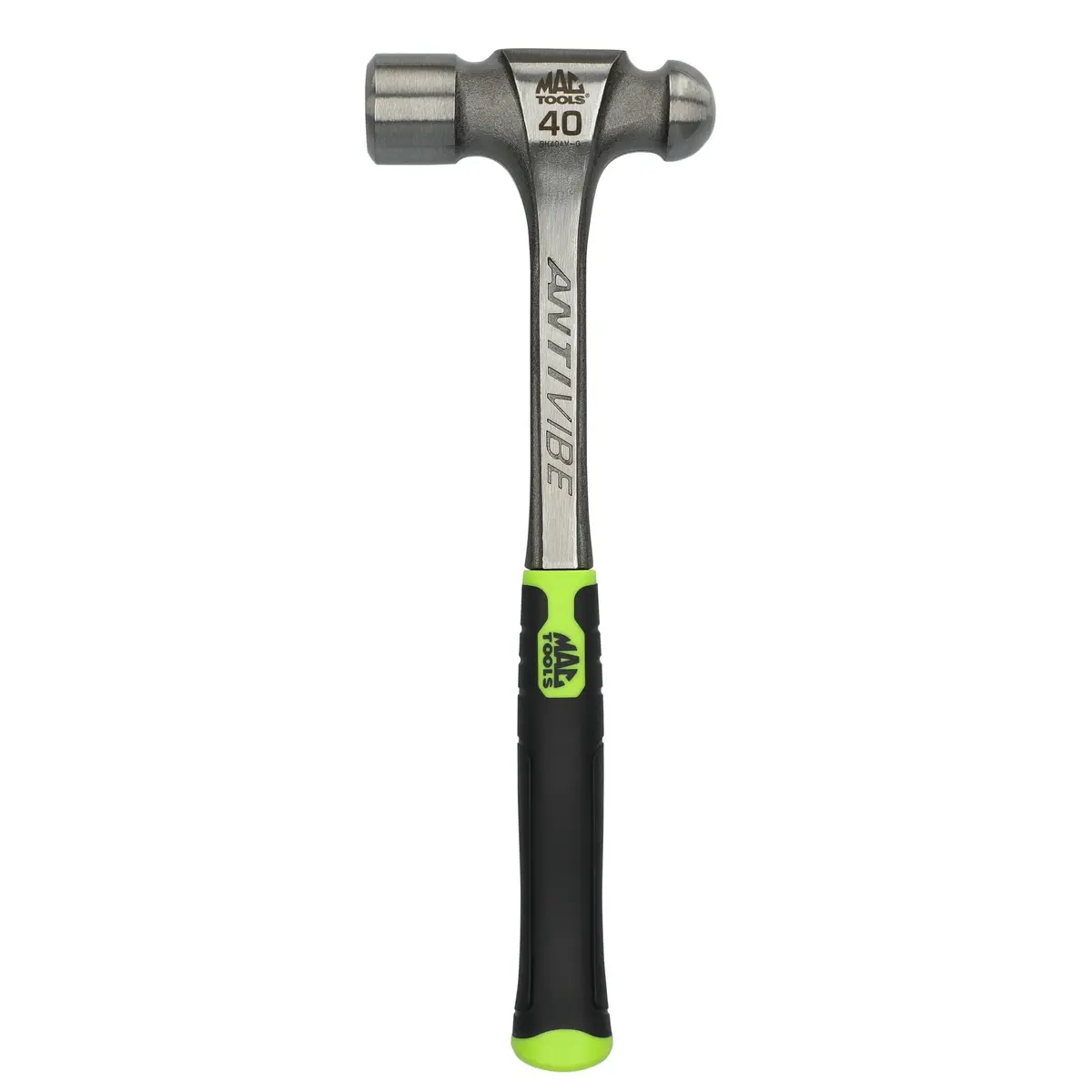 40 Oz. Anti-Vibe® Ball Peen Hammer - Hi-Vis Green 1