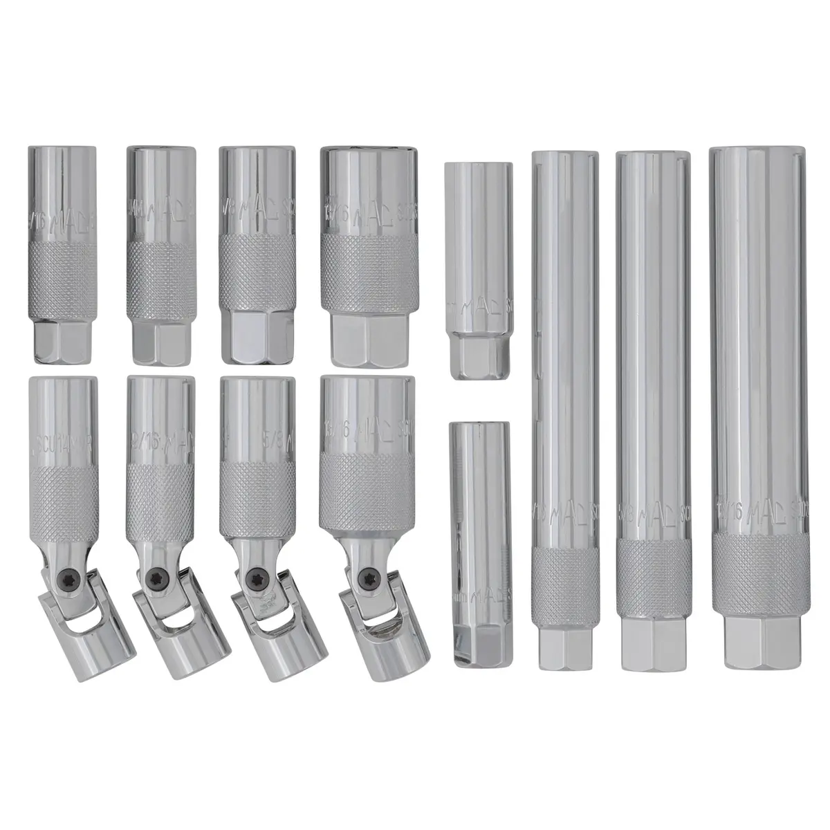 13-Pc. Multi-Length Spark Plug Socket Set 1