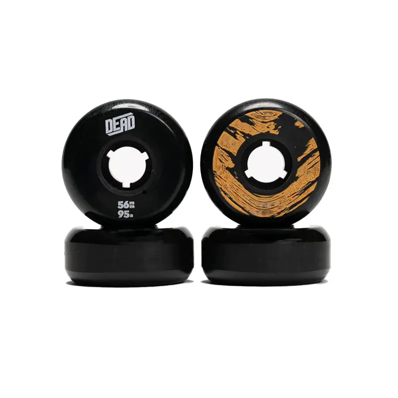 Dead Wheels Black / Orange 56Mm / 95A (4) 1