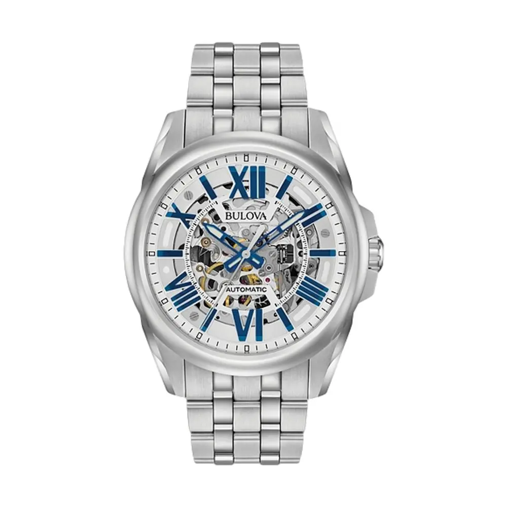 Sutton 43Mm - Silver Skeleton On Bracelet 1