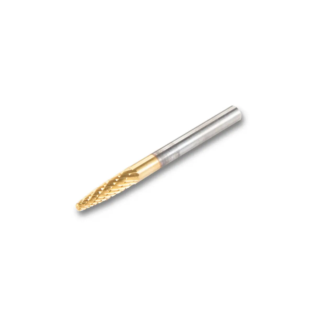 Tree With Radius Mini Titanium Nitride Coating Carbide Burr 1