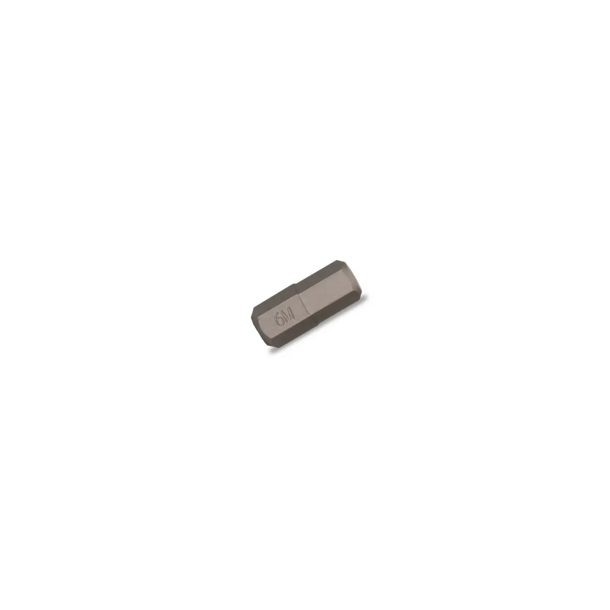 1/4" Hex Drive Stubby Hex Bit - 6Mm 1